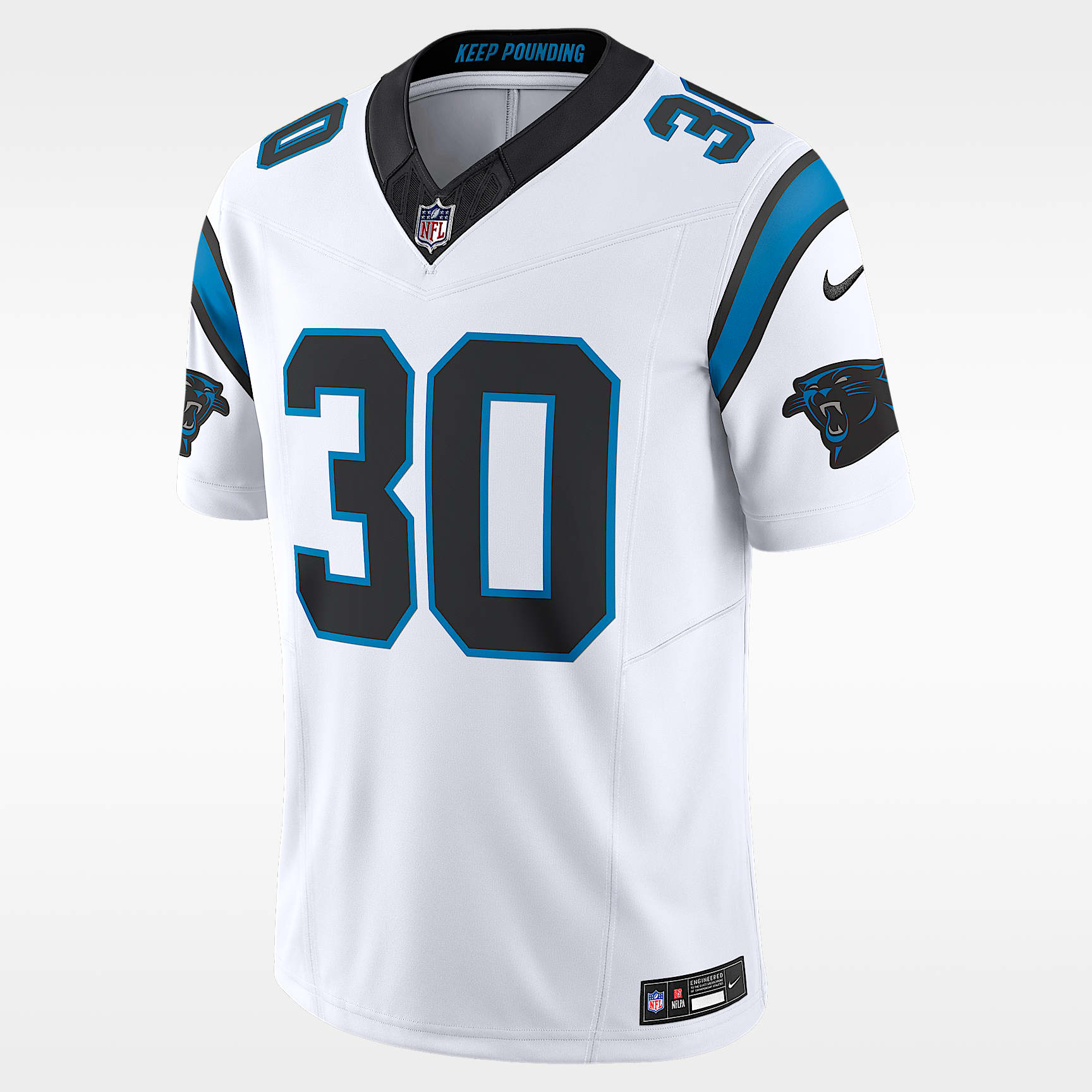 Chuba Hubbard Carolina Panthers Men's Nike Dri-FIT NFL Limited